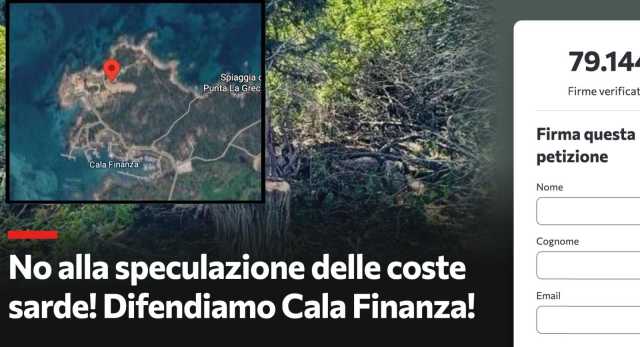 Cala Finanza Resort Resort a Cala Finanza: una petizione online per dire “no” al progetto, raggiunte quasi 80mila firme
