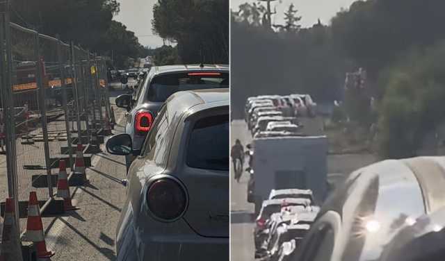 Lavori per il Tyrrhenian link, semafori mobili e traffico paralizzato: le polemiche a Quartu