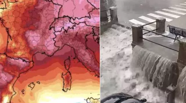 Francia Allerta Caldo E Temporali In Sardegna