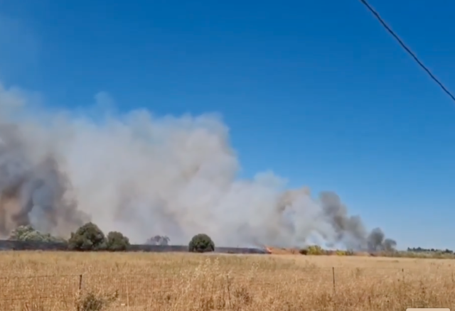 Incendio San Sperate Pericolo incendio nel Cagliaritano, confermata l'allerta gialla per domani