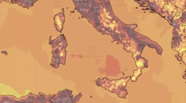 Sardegna Clima Ondata T