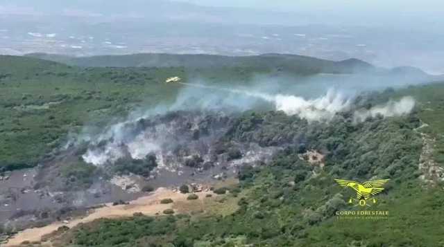 Inferno di fuoco a Uras, fiamme anche a Escalaplano e Cabras (VIDEO)