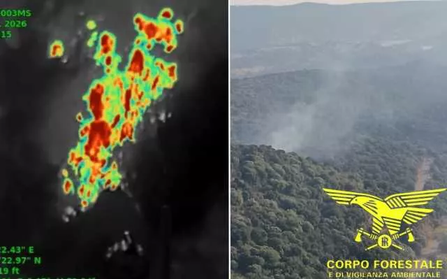 Incendio Luras Focolai Sardegna tra incendi, afa e temporali: bonifiche per il rogo a Luras, allerta rossa per il caldo a Cagliari