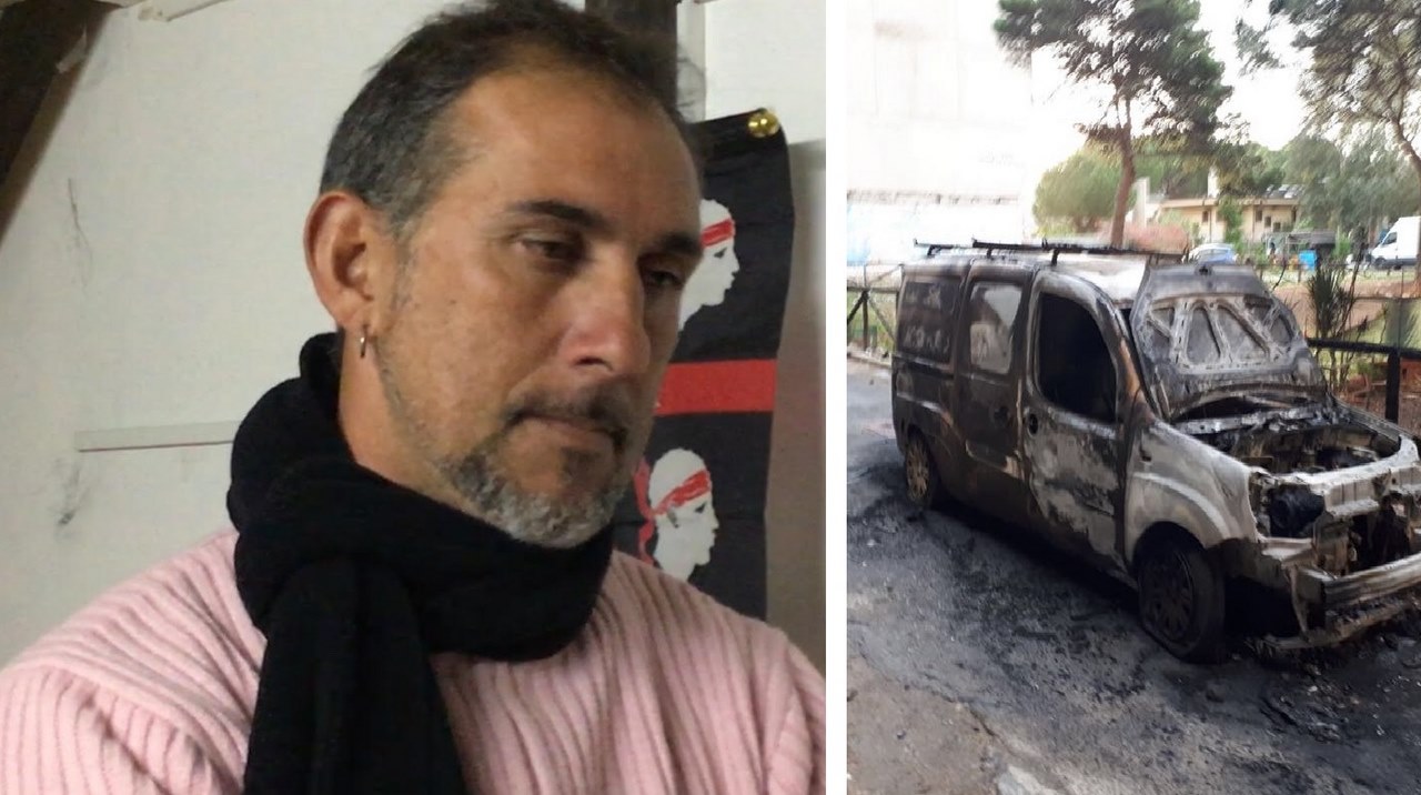 Billo Vistosu Auto Bruciata