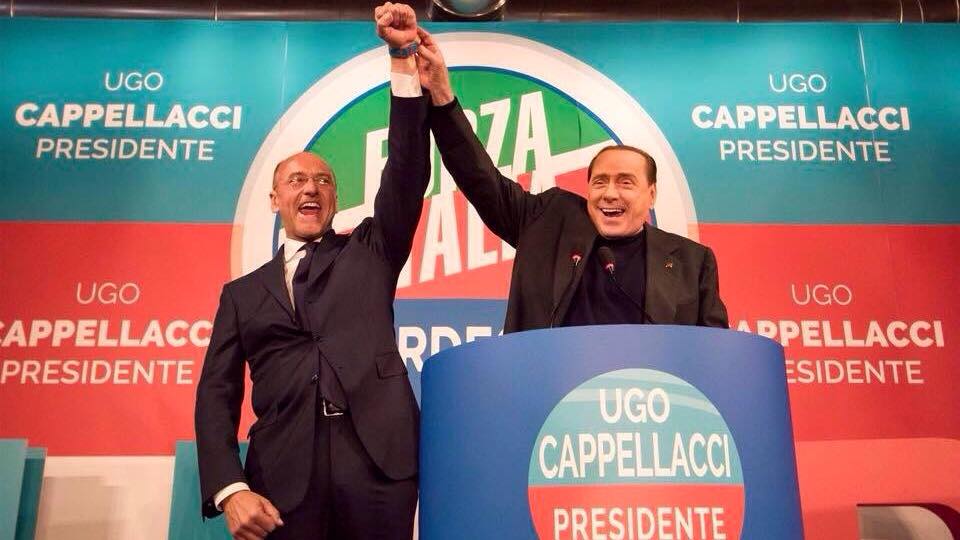 Cappellacci Berlusconi