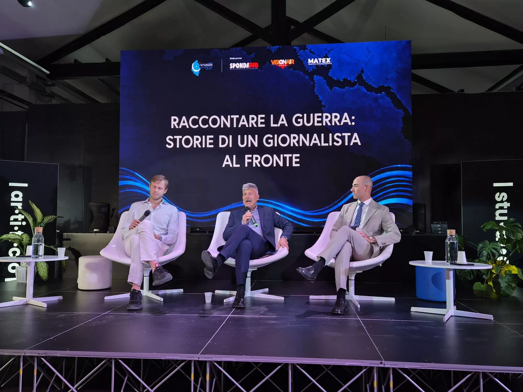 Convegno Politiche Mediterraneo Manifattura Il reporter di guerra Steinmann a Cagliari: