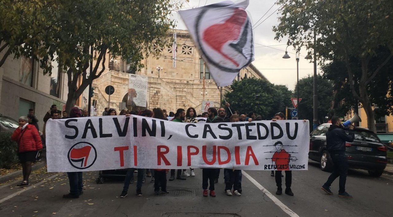 Corteo Contro Salvini Copertina