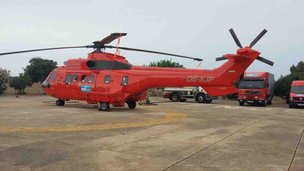 Elicottero Antincendio Sardegna