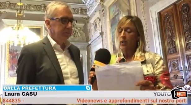 Francesco Pigliaru E  Laura Casu
