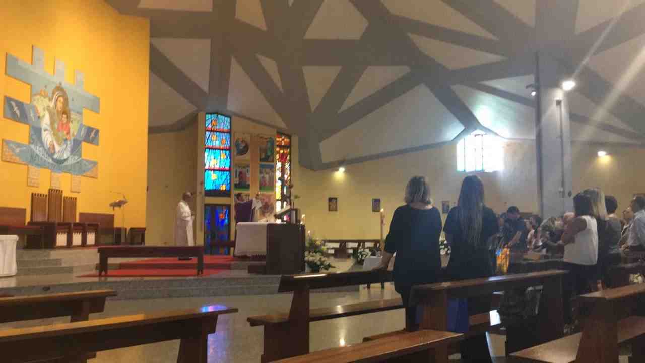 Funerale Riccardo Madau Chiesa