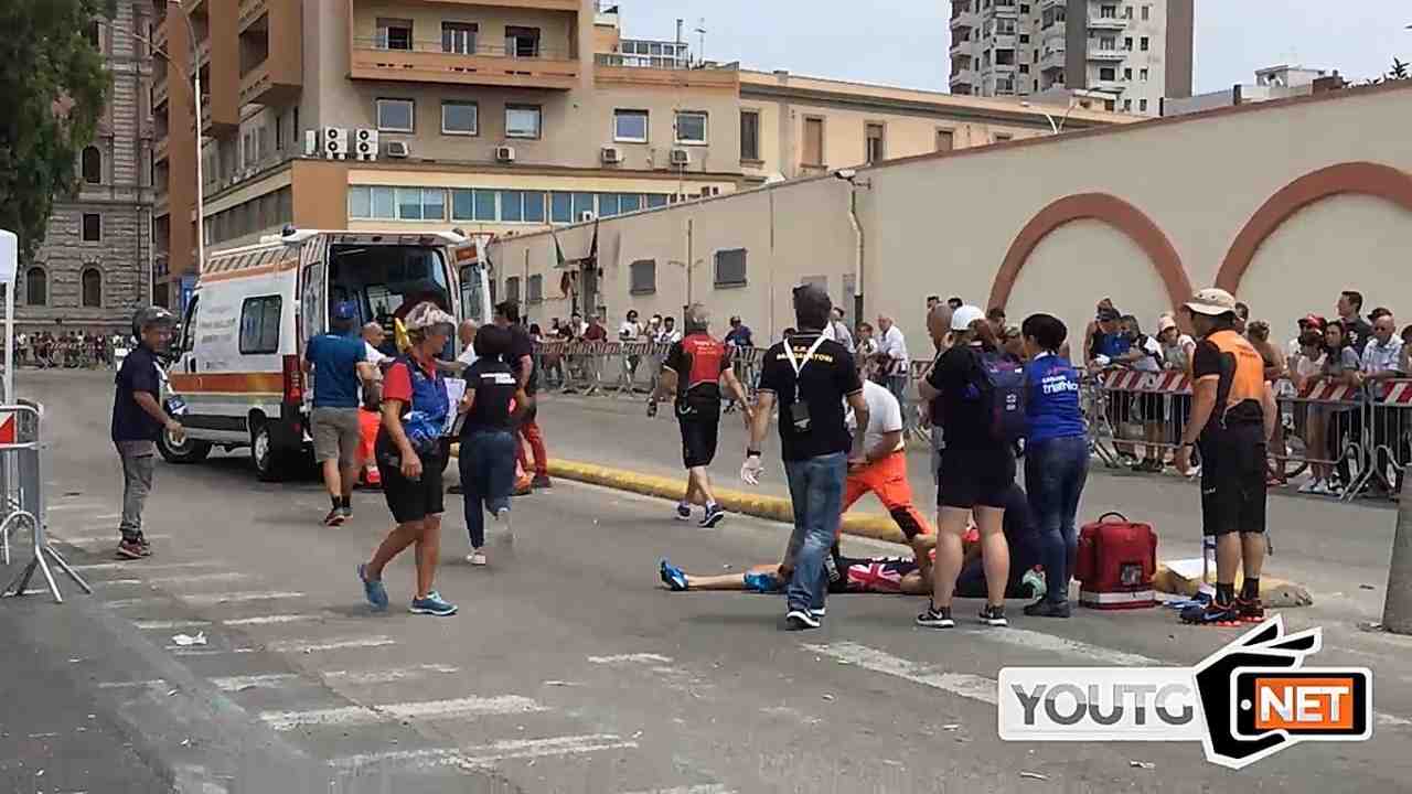 INcidente Triathlon Cagliari