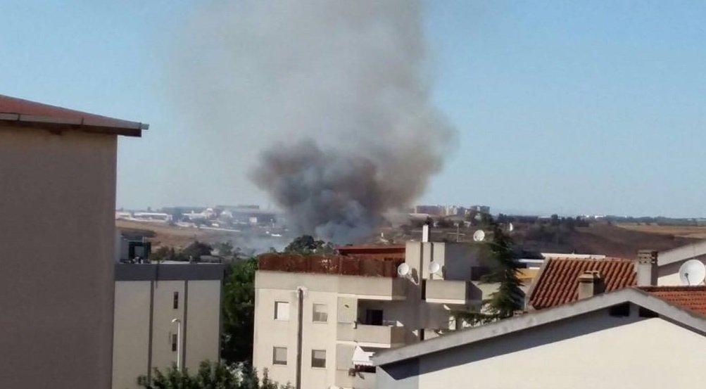 Incendio Campo Rom 554