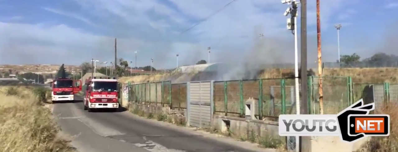 Incendio Velodromo Quartu