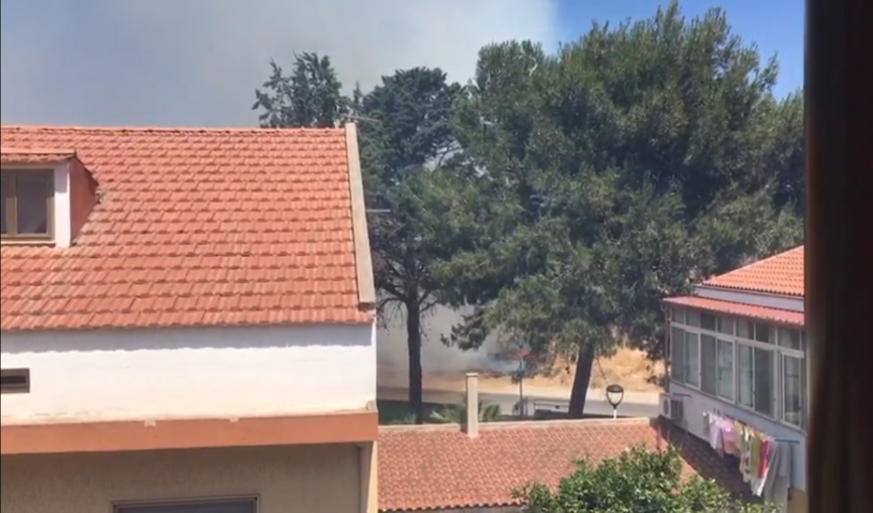 Incendio Via Montecassino
