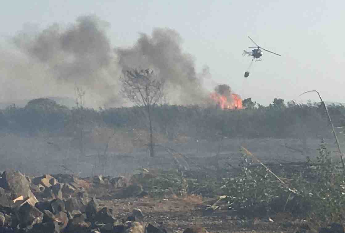 Incendio A Molentargius 0