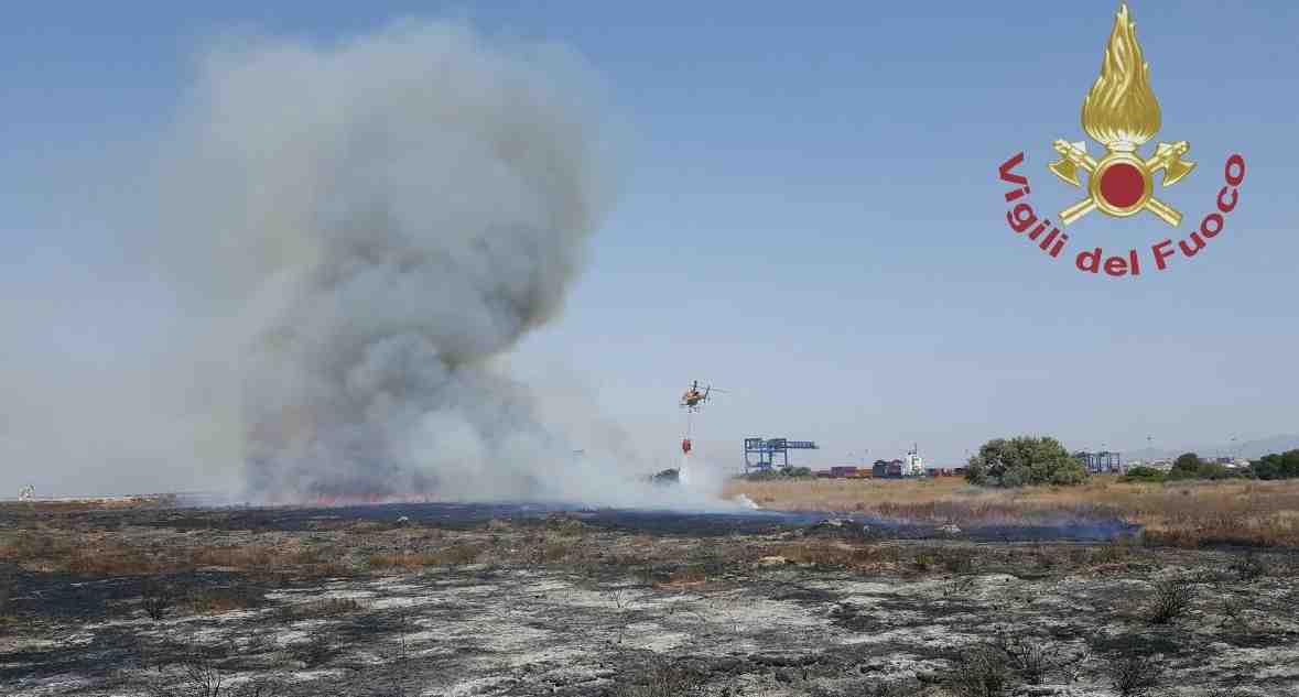 Incendio Porto Canale 4 C