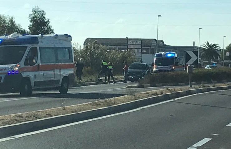 Incidente Rotonda Di Via Fiume Quartu