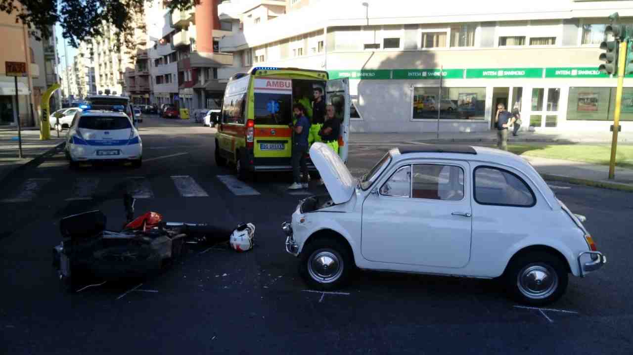 Incidente Stradale Via Tuveri