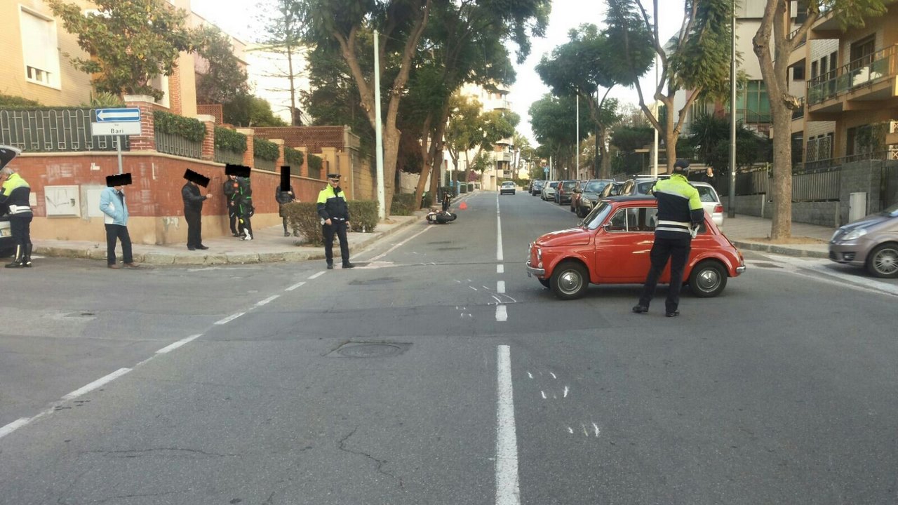 Incidente Via Milano Cagliari
