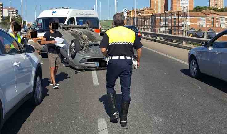 Incidete Auto Asse Mediano