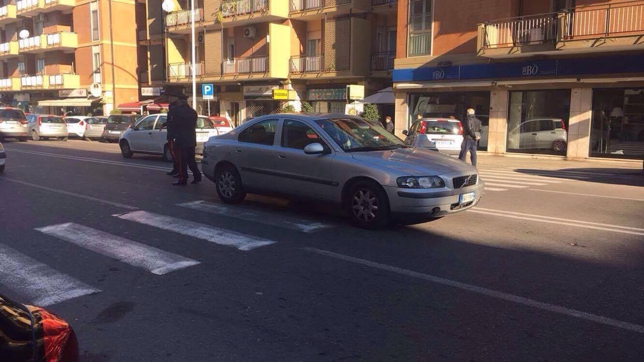 Investimento Via Campania Carabinieri