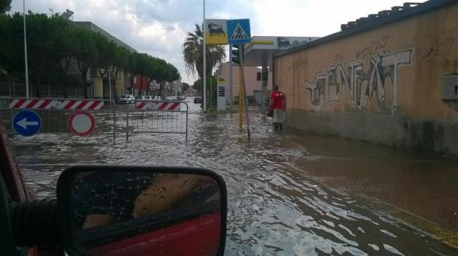 Maltempo Cagliari Alluvione Pirri