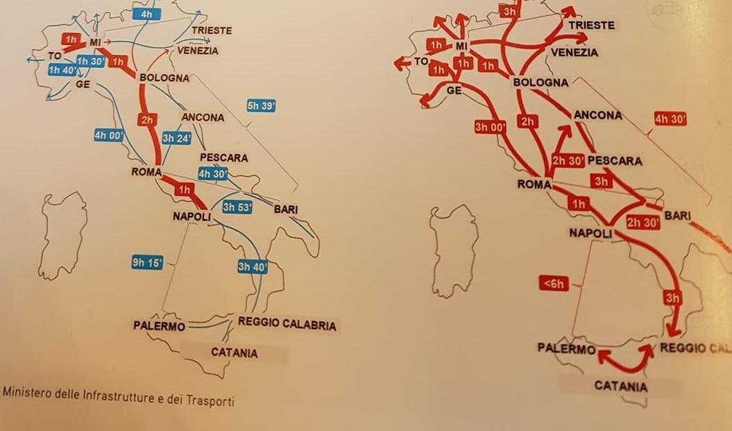 Mappa Trenitalia