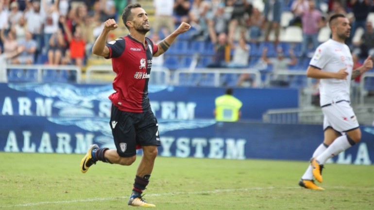 Marco Sau Gol Cagliari Crotone