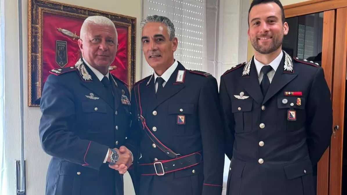 Sardara, dopo quarant'anni in servizio il maresciallo Palmas va in pensione