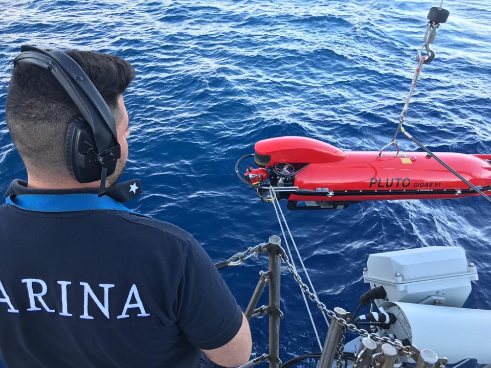 Marina Militare Navi Nave Ricerche Sottomarine Sottomarino
