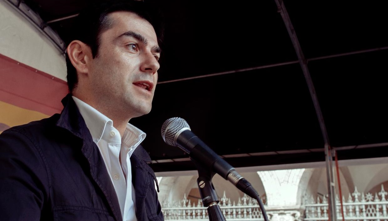 Massimo Zedda Comizio