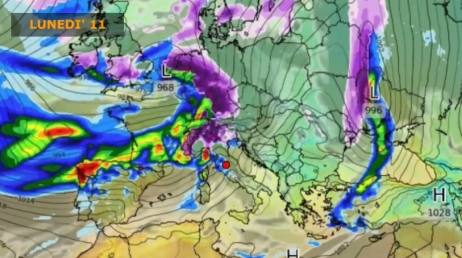 Meteo 11 Dicembre