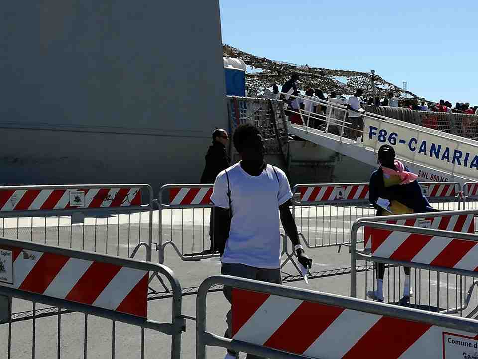 Migranti Sbarco  2