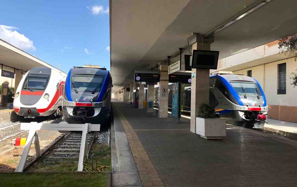 Nuovi Treni Minuetto Stazione Cagliari