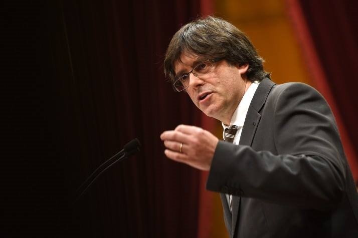 Puigdemont Dichiarazione