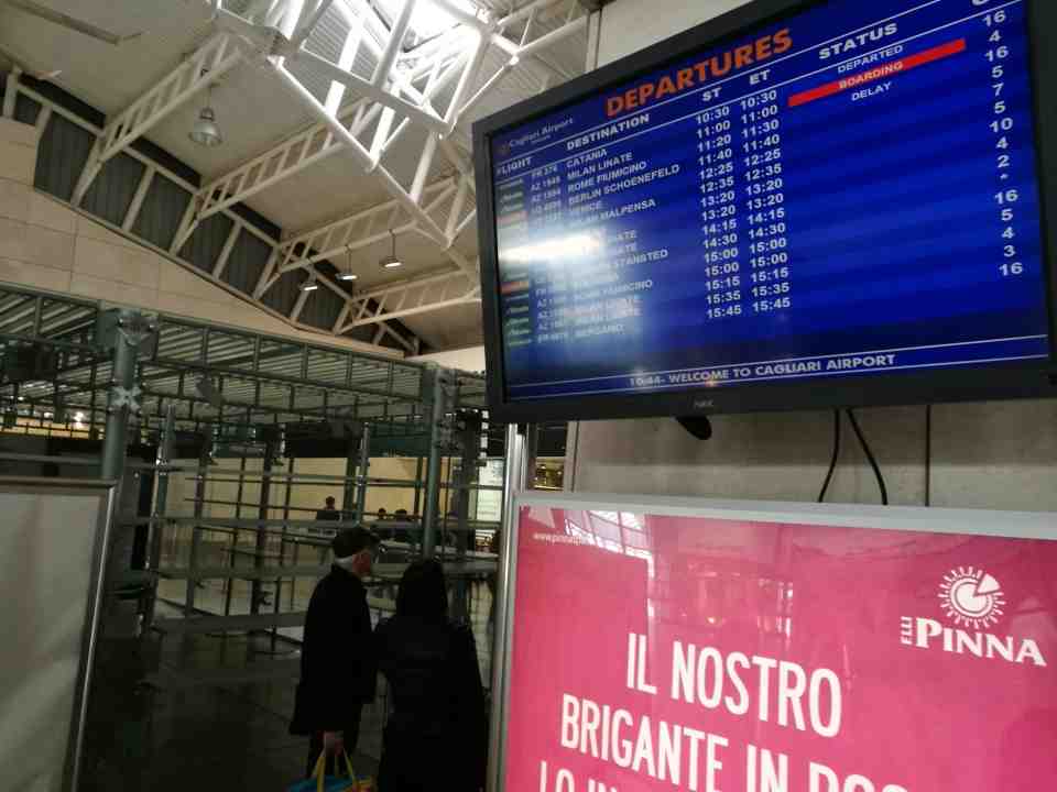 Ritardi Aeroporto Elmas