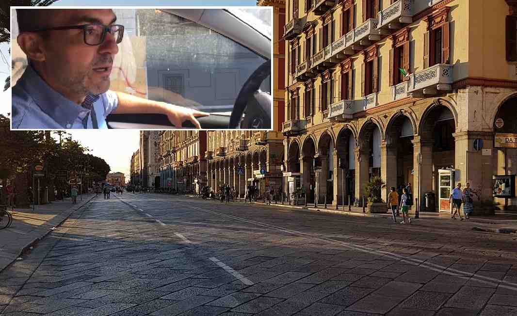 Via Roma Pedonalizzata Con Paolo Truzzu