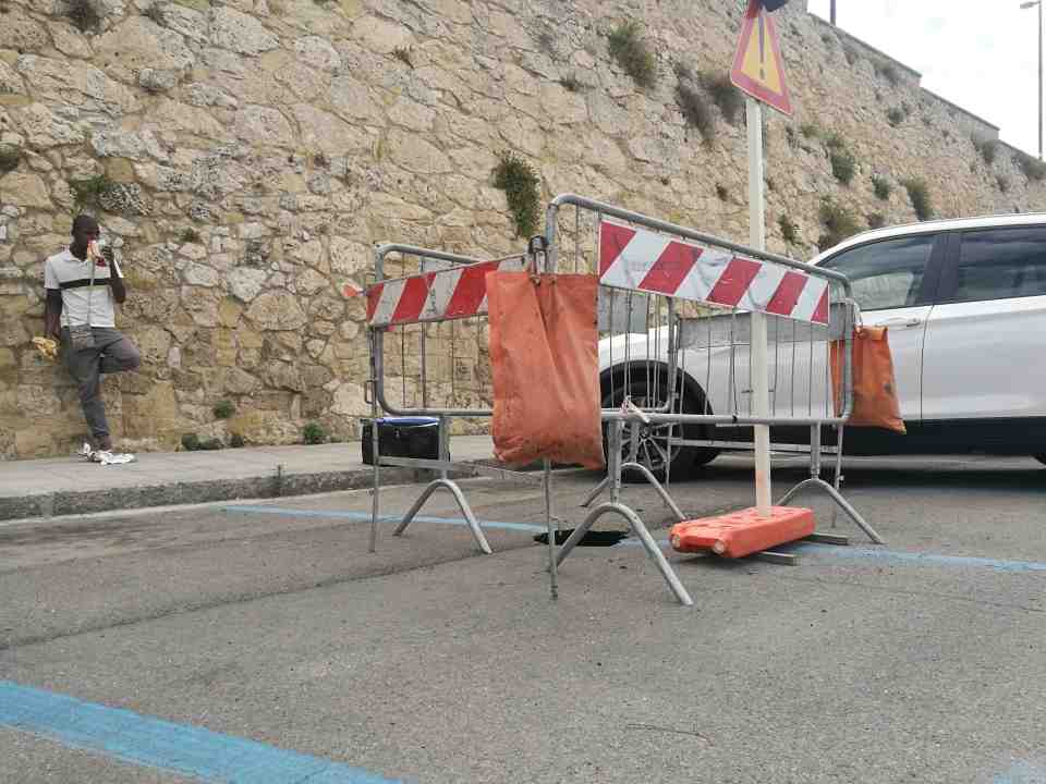 Voragine Via Santa Margheria 2