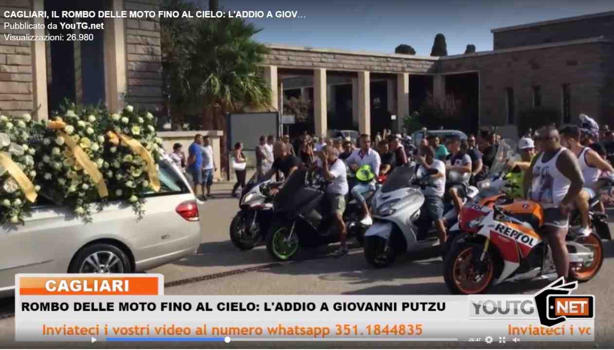 CIMITERO DI SAN MICHELE FUNERALE GIOVANNI PUTZU