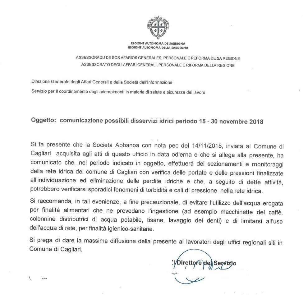 Potabilita-comunicato-regione-firma