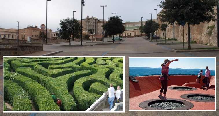 Parcheggio Via Del Cammino Nuovo Con Labirinto E Altro Parcheggio-Via-Del-Cammino-nuovo-con-labirinto-e-altro