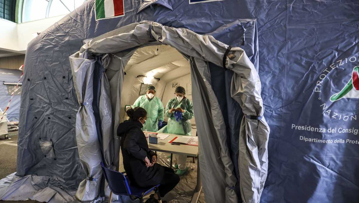 Coronavirus-tenda-ricovero