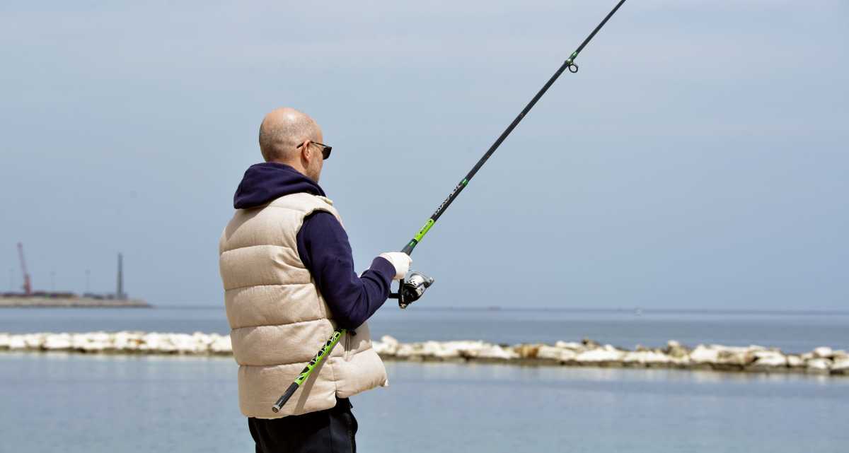 canne per pesca in mare