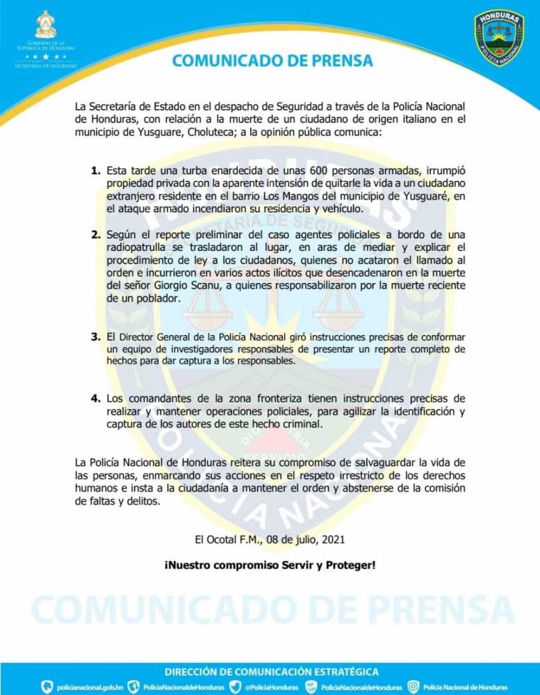 Comunicato Polizia Comunicato-polizia