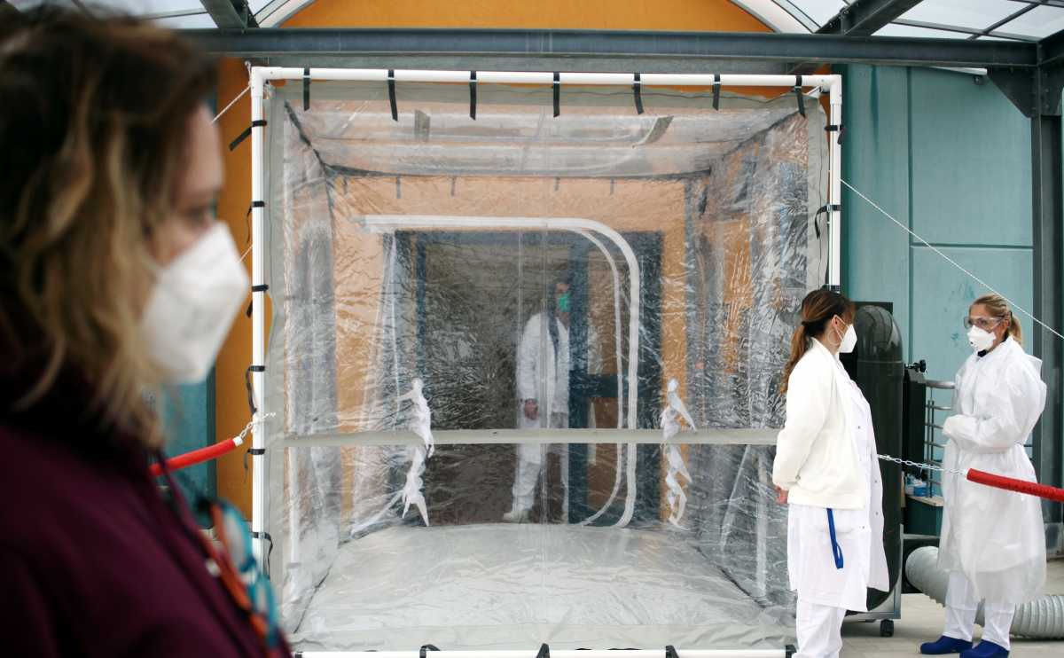 tenda-covid-mascherine