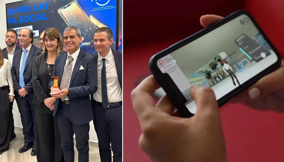 YouTG.NET - L'Aou di Cagliari primo ospedale nel metaverso in Italia,  premiato con lo "Smartphone d'oro"