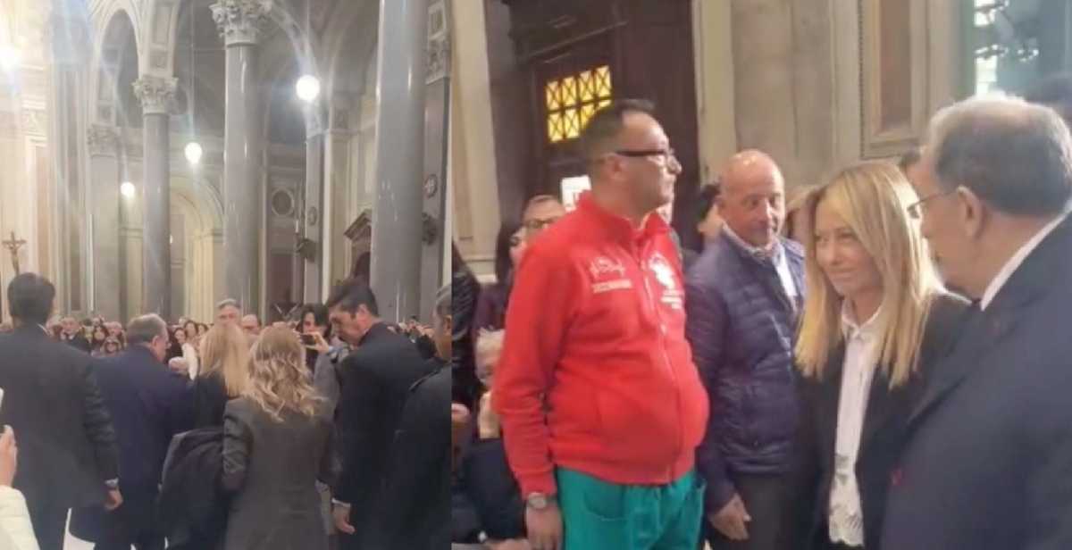 Premier Meloni Al Funerale Del Piccolo Domenico Premier-Meloni-al-funerale-del-piccolo-Domenico