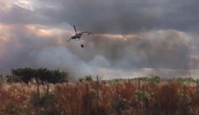 ELICOTTERO INCENDIO MOLENTARGIUS