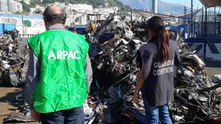 Rifiuti Sequestrati A Salerno